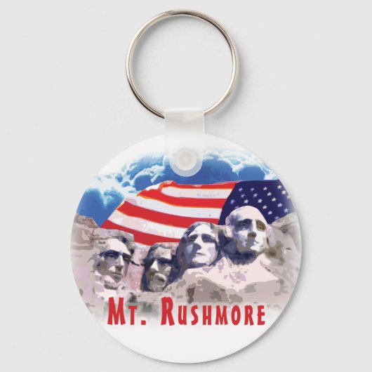 Mt. Rushmore Sleutelhanger (Voorkant)