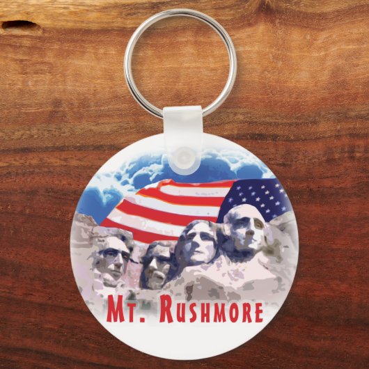 Mt. Rushmore Sleutelhanger (Voorkant)