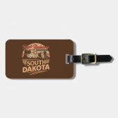 Mt. Rushmore South Dakota Bagagelabel (Voorkant horizontaal)