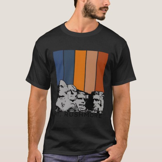 Mt Rushmore South Dakota Mount Rushmore T-shirt (Voorkant)