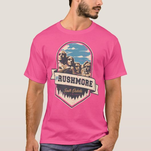 Mt. Rushmore South Dakota T-shirt (Voorkant)