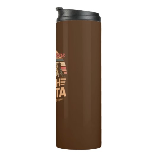 Mt. Rushmore South Dakota Thermosbeker (Geroteerd rechts)