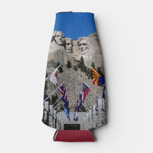 Mt Rushmore Souvenir Flesjeskoeler (Voorkant)