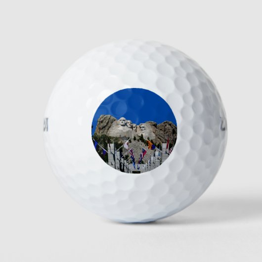  Mt Rushmore Souvenir Golfballen (Voorkant)