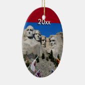 Mt Rushmore Souvenir Keramisch Ornament (Rechts)