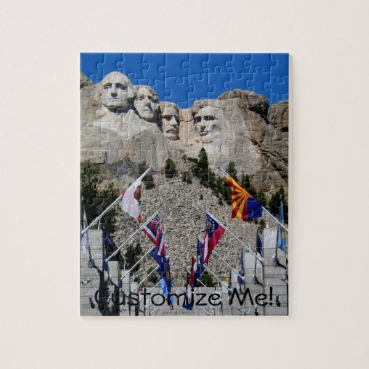  Mt Rushmore Souvenir Legpuzzel (Verticaal)