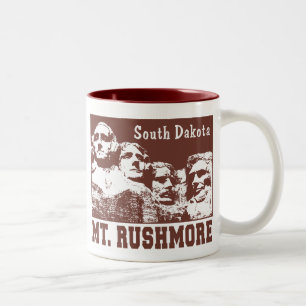 Mt. Rushmore Tweekleurige Koffiemok
