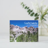 Mt Rushmore Vista-Wenskaart Briefkaart (Staand voorkant)
