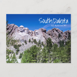 Mt Rushmore Vista-Wenskaart Briefkaart