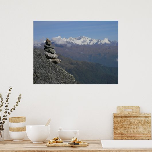 Mt. Salkantay Apichita Poster (Keuken)