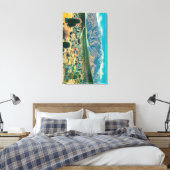 Mt. San Jacinto van Devil's Garden Canvas Afdruk (Insitu (Slaapkamer))