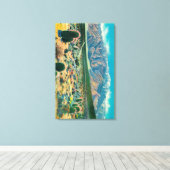 Mt. San Jacinto van Devil's Garden Canvas Afdruk (Insitu (Houten vloer))