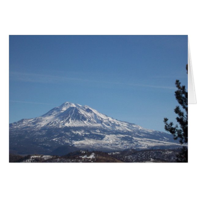 Mt Shasta (Voorkant Horizontaal)