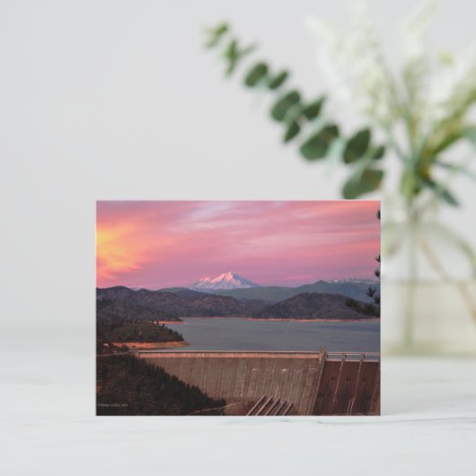 Mt. Shasta Briefkaart (Staand voorkant)