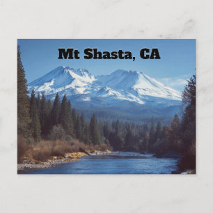 Mt Shasta, CA Briefkaart