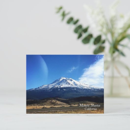 Mt. Shasta, CA Briefkaart (Staand voorkant)