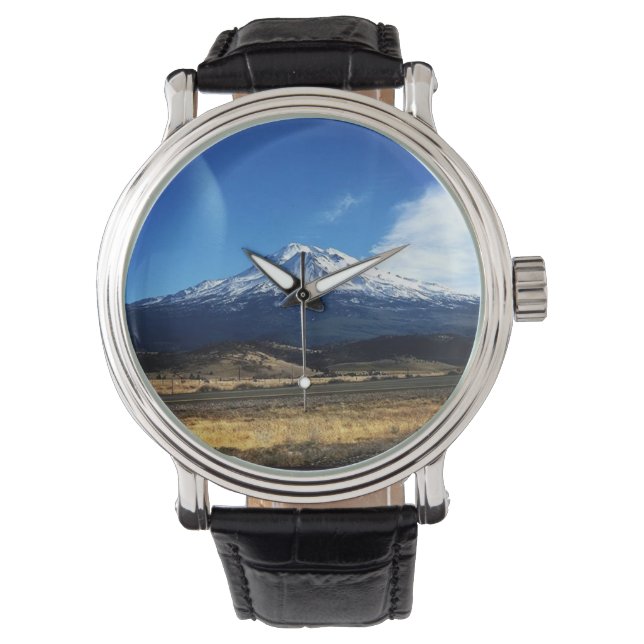 Mt. Shasta, CA Horloge (Voorkant)