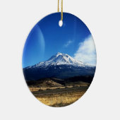 Mt. Shasta, CA Keramisch Ornament (Rechts)