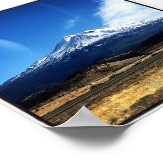 Mt. Shasta, CA Poster (Hoek)