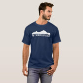 Mt. Shasta California Alsjeblieft T-shirt (Voorkant volledig)
