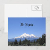 Mt. Shasta, Californië Briefkaart (Voorkant / Achterkant)
