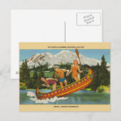  Mt. Shasta Cascade Wonderland Post Card Briefkaart (Voorkant / Achterkant)