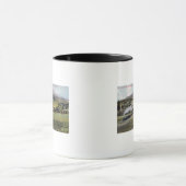 Mt. Shasta en Southern Pacific Rail Mok (Midden)