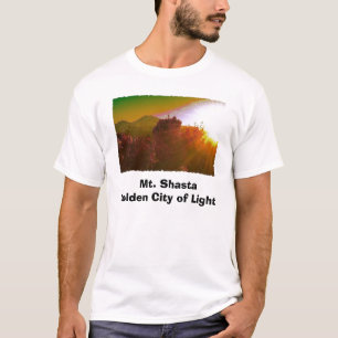 Mt. Shasta Golden City of Light T-shirt