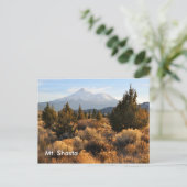 Mt. Shasta in de Herfst Briefkaart (Staand voorkant)