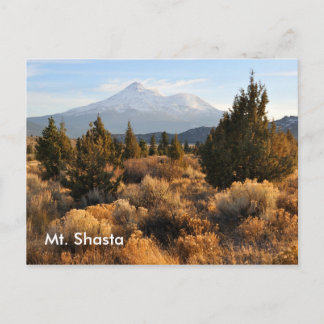 Mt. Shasta in de Herfst Briefkaart