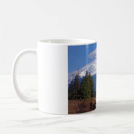 MT SHASTA MET LENTICULAIRE KOFFIEMOK (Links)