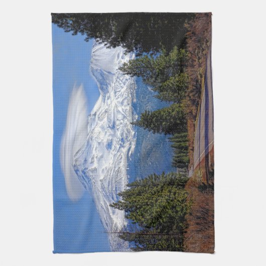 MT SHASTA MET LENTICULAIRE THEEDOEK (Verticaal)