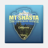 Mt Shasta (pijlpunt) Magneet (Voorkant)