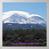 Mt. Shasta Poster (Voorkant)