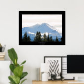 Mt Shasta Poster (Thuiskantoor)
