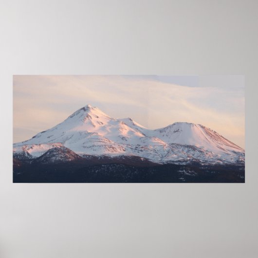 Mt. Shasta Poster (Voorkant)