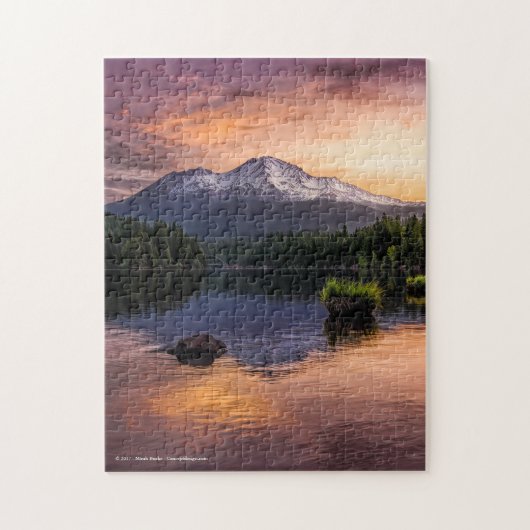 Mt. Shasta Puzzle Legpuzzel (Verticaal)