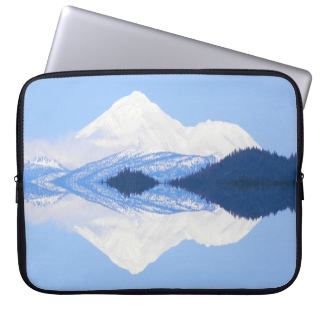 Mt. Shasta reflecties..... Laptop Sleeve (Voorkant)