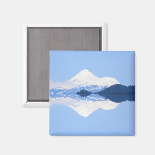 Mt. Shasta reflecties.... Magneet (Voorkant / Achterkant)