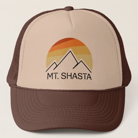 Mt. Shasta Retro Trucker Pet (Voorkant)