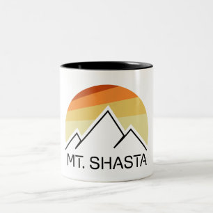Mt. Shasta Retro Tweekleurige Koffiemok