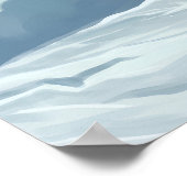 Mt Shasta Ski Park Skigebied Reisposter Poster (Hoek)