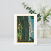 Mt. Shasta Uitzicht uit Shasta CityShasta, CA Briefkaart (Staand voorkant)