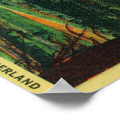 Mt. Shasta Uitzicht uit Shasta CityShasta, CA Poster (Hoek)