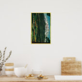 Mt. Shasta Uitzicht uit Shasta CityShasta, CA Poster (Keuken)