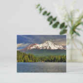 MT SHASTA VAN LAKE SISKIJE BRIEFKAART (Staand voorkant)