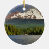 MT SHASTA VAN LAKE SISKIJE KERAMISCH ORNAMENT (Achterkant)