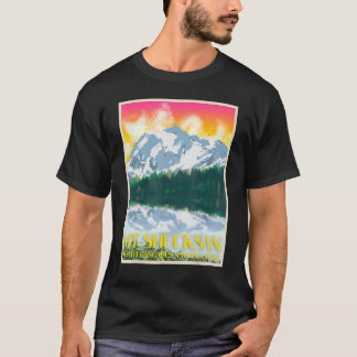 Mt Shucksan North Cascades National Park Travel Po T-shirt