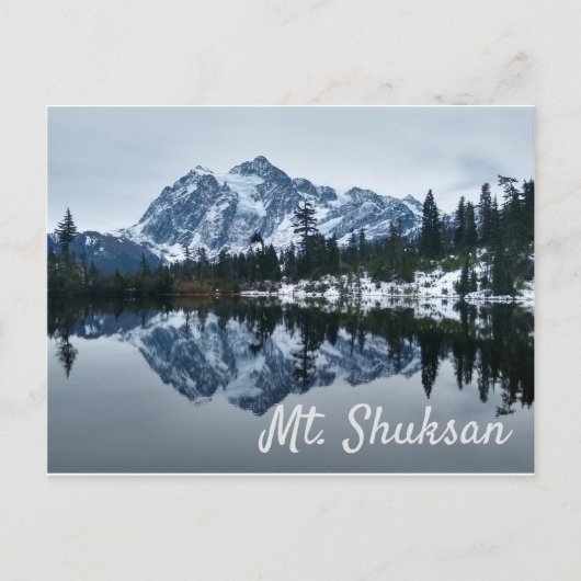 Mt Shuksan Briefkaart (Voorkant)