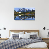 Mt. Shuksan canvasafdruk Canvas Afdruk (Insitu (Slaapkamer))